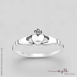 925 Sterling Silver Claddagh Ring